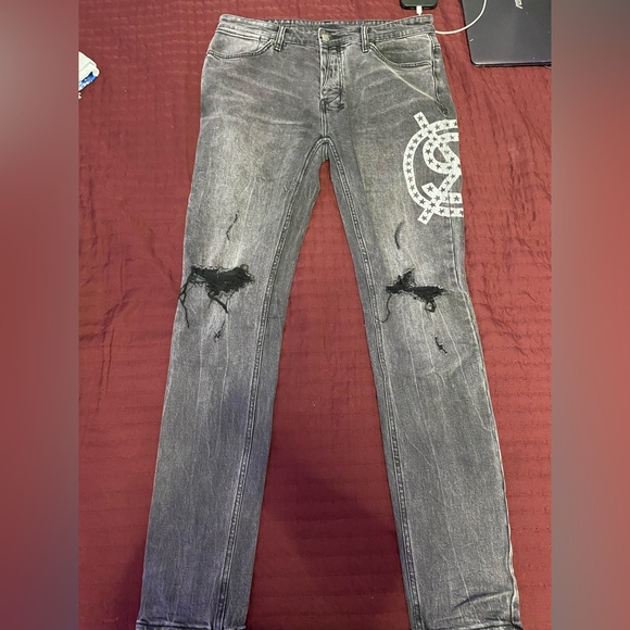 Ksubi Van Winkle Paradox Star Jeans Size 33